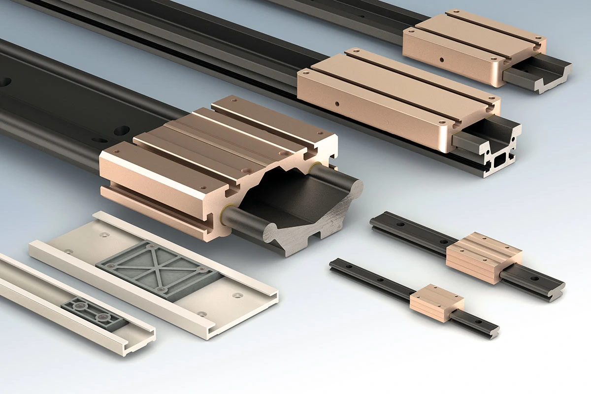 Gliding Surface Linear Guides from PBC Linear